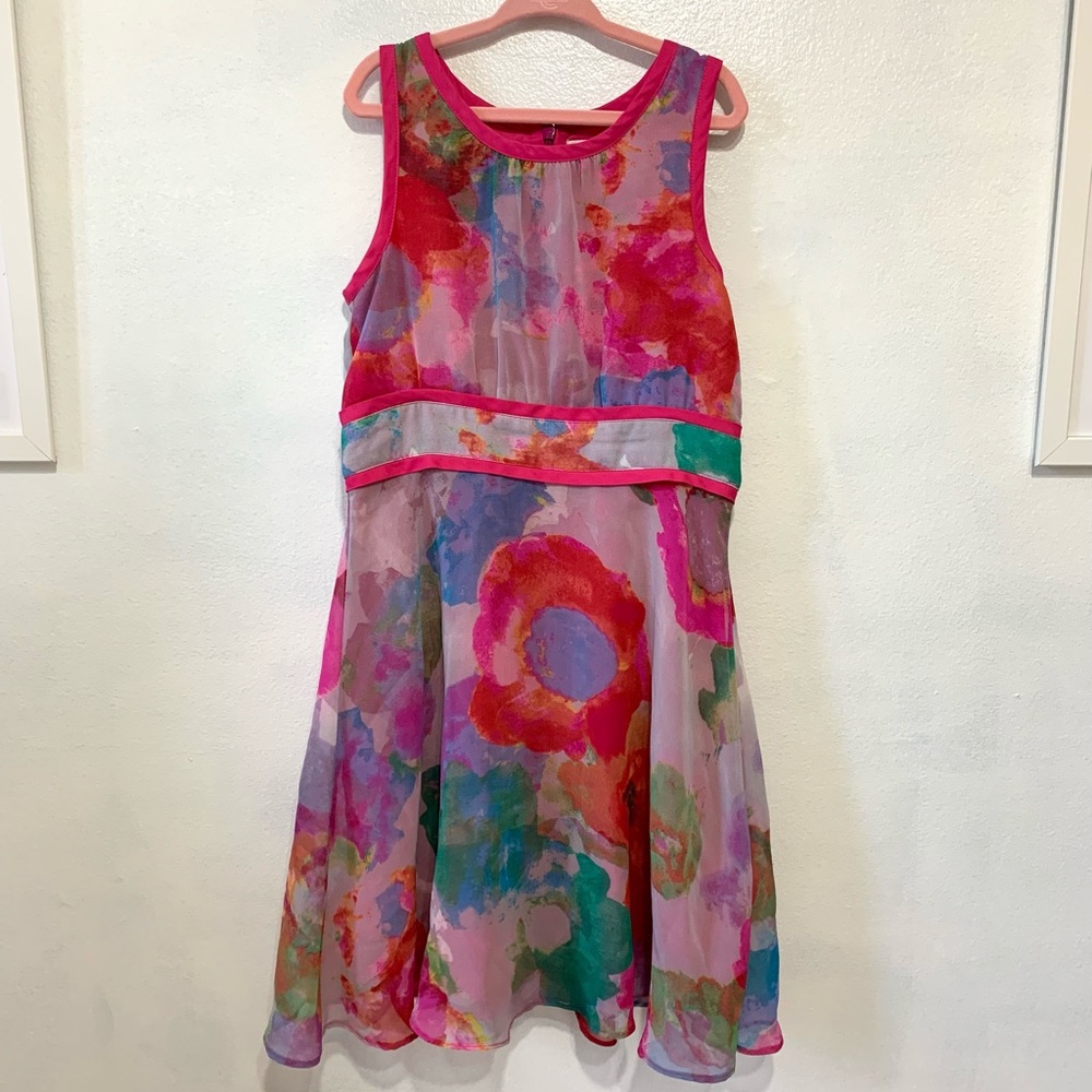 Blush by Us Angels Big Girls floral dress
